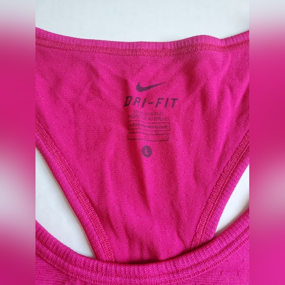 Nike Large Pink Purple Racerback Tank Top - Picture 4 of 7
